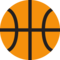 Basketball emoji on Twitter